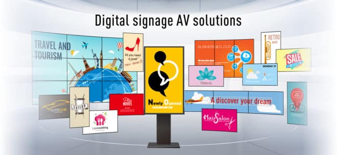 Panasonic Digital Signage Software Displays