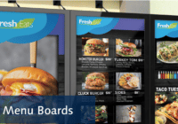 menu boards Panasonic